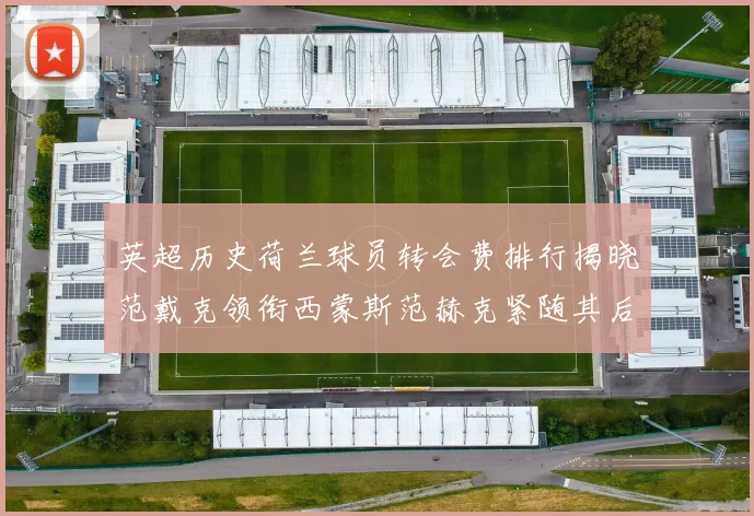 英超历史荷兰球员转会费排行揭晓范戴克领衔西蒙斯范赫克紧随其后